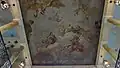 Ceiling of entrance hall with a fresco by Joseph Melling (1785)