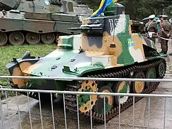 Swedish Strv m/37 tank