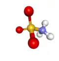 Ball-and-stick model of the zwitterionic form