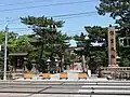 Proper entrance to Sumiyoshi taisha