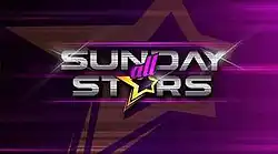 An image with a faded yellow star shaped, over a purple background. The show title is displayed on the center of the image.