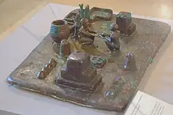 Susa, Middle-Elamite model of a sun ritual, circa 1150 BC