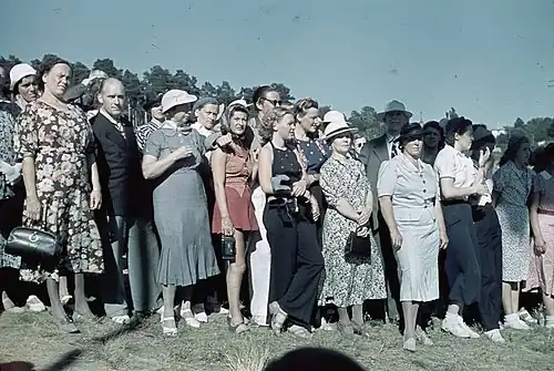 Agfacolor photo in Sweden, 1938.