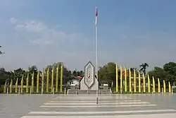 Heroes cemetery at Marabahan