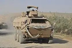 A TPz FUCHS 1A8A3 PzAufkl Bw of the German army.