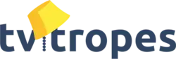 The words "tv tropes" with a lampshade on the second "t" in reference to lampshading, or talking about tropes already happening, in fiction.
