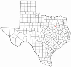Location of Seven Points, Texas