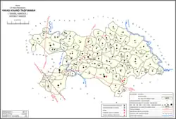 Map showing Sikandarpur (#148) in Tadiyawan CD block