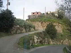 Main entrance to the village of Tafraout on RN 71