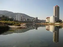 Takarazuka seen from Muko River