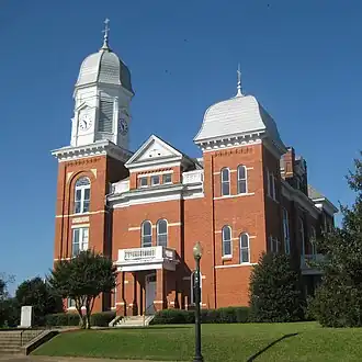 Taliaferro County Courthouse (built 1902),[1] Crawfordville