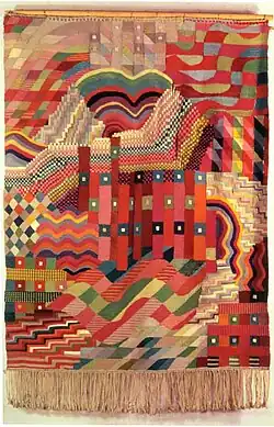 Tapestry by Gunta Stölzl