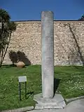 Aiming stone erected in the second courtyard of the Topkapı Palace by Selim III