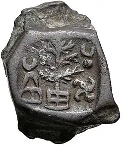 Taxila coin (185–168 BCE)