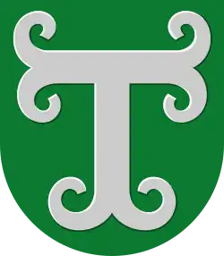 Coat of arms of Teisko