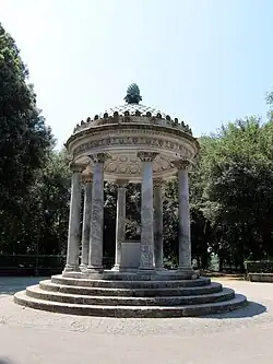 Temple of Diana, Villa Borghese