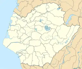 Guanziling Hot Spring is located in Tainan