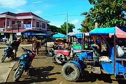 Street in downtown Thanlyin