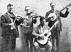 Photo of the string band Gid Tanner and his Skillet Lickers