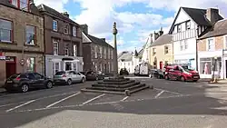 17th century Mercat Cross in Doune