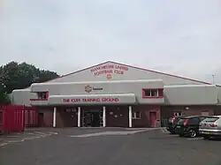 The administrative building at The Cliff