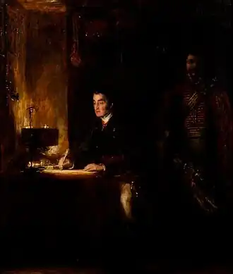 The Duke of Wellington Writing Dispatches, 1836