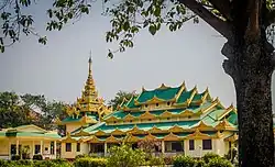 Golden Temple of Myanmar