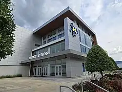 The Legacy Center main entrance