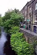 The River Holme in Holmfirth