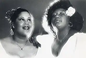 Martha Wash (left) and Izora Armstead c. 1980