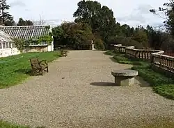 The greenhouse terrace