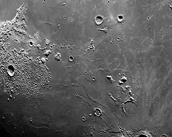 Details of the lunar surface, day 19