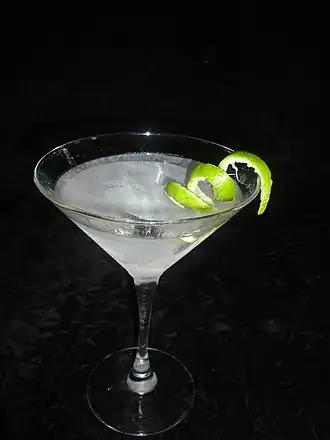 A classic martini
