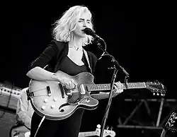 Thea Hjelmeland at Piknik i Parken in 2016