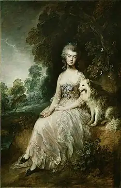 Portrait of Mary Robinson by Thomas Gainsborough