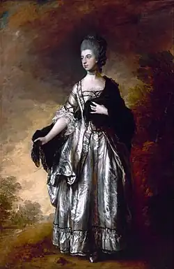 Thomas Gainsborough , Isabella, Viscountess Molyneux , 1769