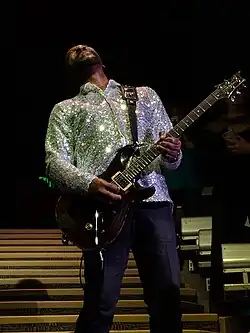 McClary performing in 2019