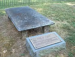 Grave of Thomas Stone, September 2009