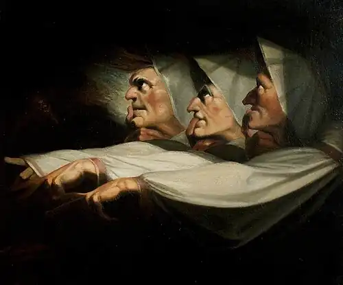 The Weird Sisters by Henry Fuseli