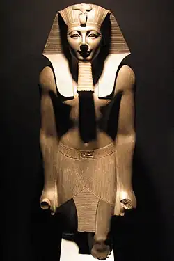 Thutmose III statue in Luxor Museum