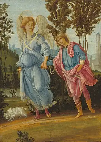 Filippino Lippi, Tobias and the Angel ( 1475–1480)