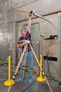 Installation of EMI equipment in the thermal-vacuum chamber