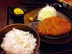 Tonkatsu, Japanese breaded deep-fried pork cutlet