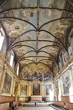 Chapel of the Carmelites, painted decoration