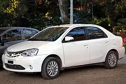 Etios saloon (pre-facelift)