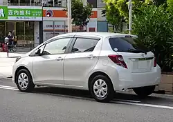 2014 facelift: Vitz 1.3F 5-door (Japan)
