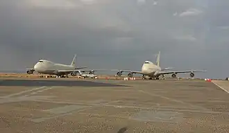 Saddam Hussein’s Boeing aircraft at Tozeur-Nefta International Airport
