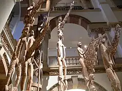 Asmat totem-like bisj poles