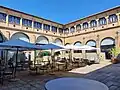 Courtyard of the Santa Clara Convent Parador Hotel