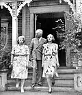 Truman family at Truman house, 1944